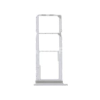Samsung Galaxy A05s / A057F Sim Tray Holder White / Silver Original (Service Pack)