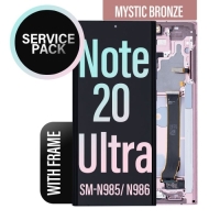 Samsung Galaxy Note 20 Ultra 5G / N985F / N986B Frontcover + Lcd + Touch Bronze Original (Service Pack)