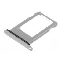 iPhone 8 / SE 2020 / SE 2022 Sim Tray Holder White / Silver Original