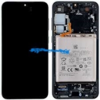 Samsung Galaxy S23 Plus 5G / S916B Frontcover + Lcd + Touch + BATTERY Graphite Original (Service Pack)