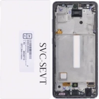 Samsung Galaxy A52s 5G / A528B Frontcover + Lcd Black Original (Service Pack)