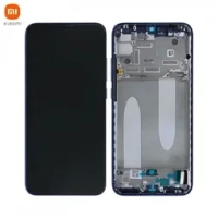 Xiaomi Mi A3 Frontcover + Lcd + Touch Blue Original (Service Pack)