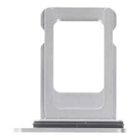 iPhone 14 Pro / 14 Pro Max Sim Tray Holder White / Silver Original