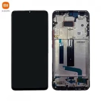 Xiaomi Mi 10 Lite 5G Frontcover + Lcd + Touch Pearl Grey / Black Original (Service Pack)