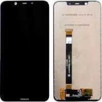 Nokia 8.1 Lcd + Touch (NO FRAME) Black Grade A