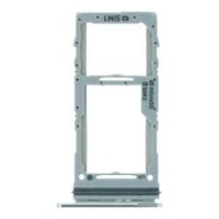 Samsung Galaxy S20 / G980F / S20 5G / G981B Dual Sim Tray Holder White / Silver Original