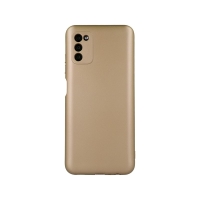 Samsung Galaxy S23 FE / S711B Silicone Metallic Case Gold