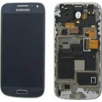 Samsung i9195i / Galaxy S4 Mini VE Frontcover + Lcd + Touch Black Original (Service Pack)