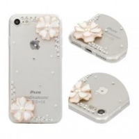 iPhone 6 / 6s Silicone Diamond Pearls Case