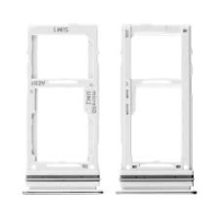 Samsung Galaxy A52 / A525F / A526B / A52s / A528B / A72 / A725F / A726B Sim + Memory Card Tray Holder White Original (Service Pack)