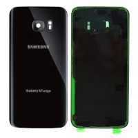 Samsung Galaxy S7 Edge / G935F Battery Cover + Camera Lens Black Grade A+ / Original