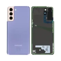 Samsung Galaxy S21 5G / G991B Battery Cover + Camera Lens Violet  Grade A