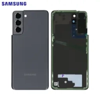 Samsung Galaxy S21 5G / G991B Battery Cover + Camera Lens Phantom Grey DEMO SWAP (Good Condition) Original (Service Pack)