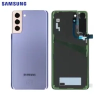 Samsung Galaxy S21 Plus 5G / G996B Battery Cover + Camera Lens Violet / Purple Original (Service Pack)