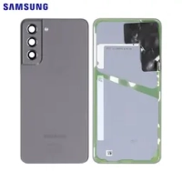Samsung Galaxy S21 FE 5G / G990B Battery Cover + Camera Lens Grey / Black Original (Service Pack)