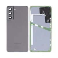 Samsung Galaxy S21 FE 5G / G990B Battery Cover + Camera Lens Grey / Black  Grade A