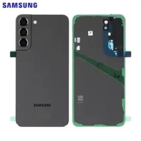 Samsung Galaxy S22 Plus 5G / S906B Battery Cover + Camera Lens Black DEMO SWAP (Good Condition) Original (Service Pack)