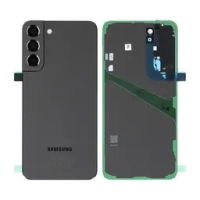Samsung Galaxy S22 Plus 5G / S906B Battery Cover + Camera Lens Black  Grade A