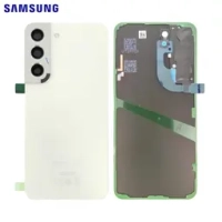 Samsung Galaxy S22 5G / S901B Battery Cover + Camera Lens  White DEMO SWAP (as New) Original (Service Pack)