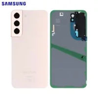 Samsung Galaxy S22 5G / S901B Battery Cover + Camera Lens Pink Gold DEMO SWAP (as New) Original (Service Pack)