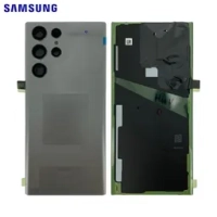 Samsung Galaxy S22 Ultra 5G / S908B Battery Cover + Camera Lens Graphite Original (Service Pack)
