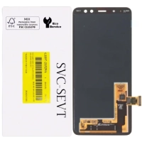 Samsung A530F / Galaxy A8 2018 Lcd + Touch Black Original (Service Pack)