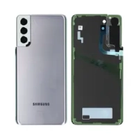 Samsung Galaxy S21 Plus 5G / G996B Battery Cover + Camera Lens Phantom Silver Grade A