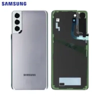 Samsung Galaxy S21 Plus 5G / G996B Battery Cover + Camera Lens Phantom Silver Original (Service Pack)