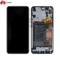 Huawei P Smart Z Frontcover + Lcd + Touch Black Original (Service Pack)