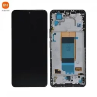 Xiaomi Poco F4 Frontcover + Lcd + Touch Black Original (Service Pack)