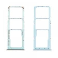 Samsung Galaxy A71 / A715F Dual Sim Tray Holder Blue Original (Service Pack)