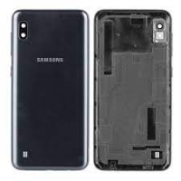 Samsung Galaxy A10 / A105F Battery Cover + Camera Lens Black Grade A