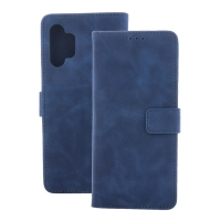 iPhone 16 Pro Max Book Velvet Case Navy Blue
