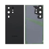 Samsung Galaxy S23 Ultra 5G / S918B Battery Cover + Camera Lens Black Grade A