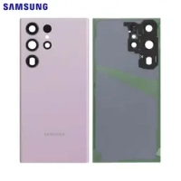 Samsung Galaxy S23 Ultra 5G / S918B Battery Cover + Camera Lens Levander / Purple DEMO SWAP (Good Condition) Original (Service Pack)