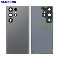 Samsung Galaxy S23 Ultra 5G / S918B Battery Cover + Camera Lens Graphite Original (Service Pack)