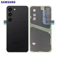 Samsung Galaxy S23 5G / S911B Battery Cover + Camera Lens Black Original (Service Pack)