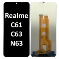 Realme C61 / C63  Lcd  + Touch (NO FRAME) Black Grade A