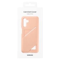 Samsung Galaxy A13 5G / A136B / A04S / A047F Silicone EF-OA136TPE Card Slot Case Orange / Peach ORIGINAL