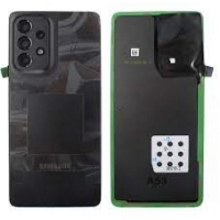 Samsung Galaxy A53 5G / A536B Battery Cover + Camera Lens Black Original (Service Pack)