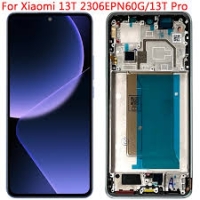 Xiaomi 13T / 13T Pro Frontcover + Lcd  (SOFT OLED) + Touch BLUE Grade A+