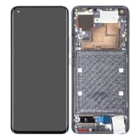 Xiaomi Mi 11 5G Frontcover + Lcd + Touch Gray / Black Original (Service Pack)