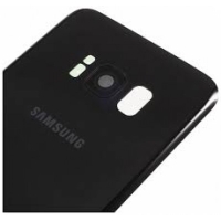 Samsung Galaxy S8 Plus / G955F Battery Cover + Camera Lens Black Grade A