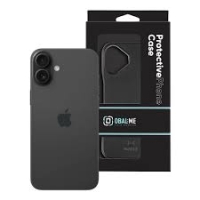 iPhone 14 Pro Silicone OBAL ME Leather Tanga Case Black