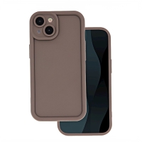 Xiaomi Redmi 13C 4G / Poco C65 Silicone Rim Case Brown