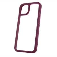 iPhone 11 Silicone Color Shock Maroon