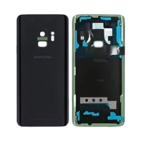 Samsung Galaxy S9 / G960F Battery Cover + Camera Lens Black Grade A