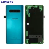 Samsung Galaxy S10 Plus / G975F Battery Cover + Camera Lens Green Original (Service Pack)