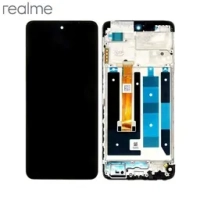 Realme C55 Frontcover + Lcd + Touch Black Original (Service Pack)