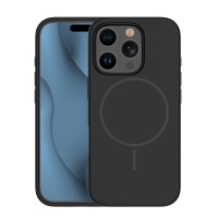 iPhone 16e Silicone Thin MAGSAFE Case Black
